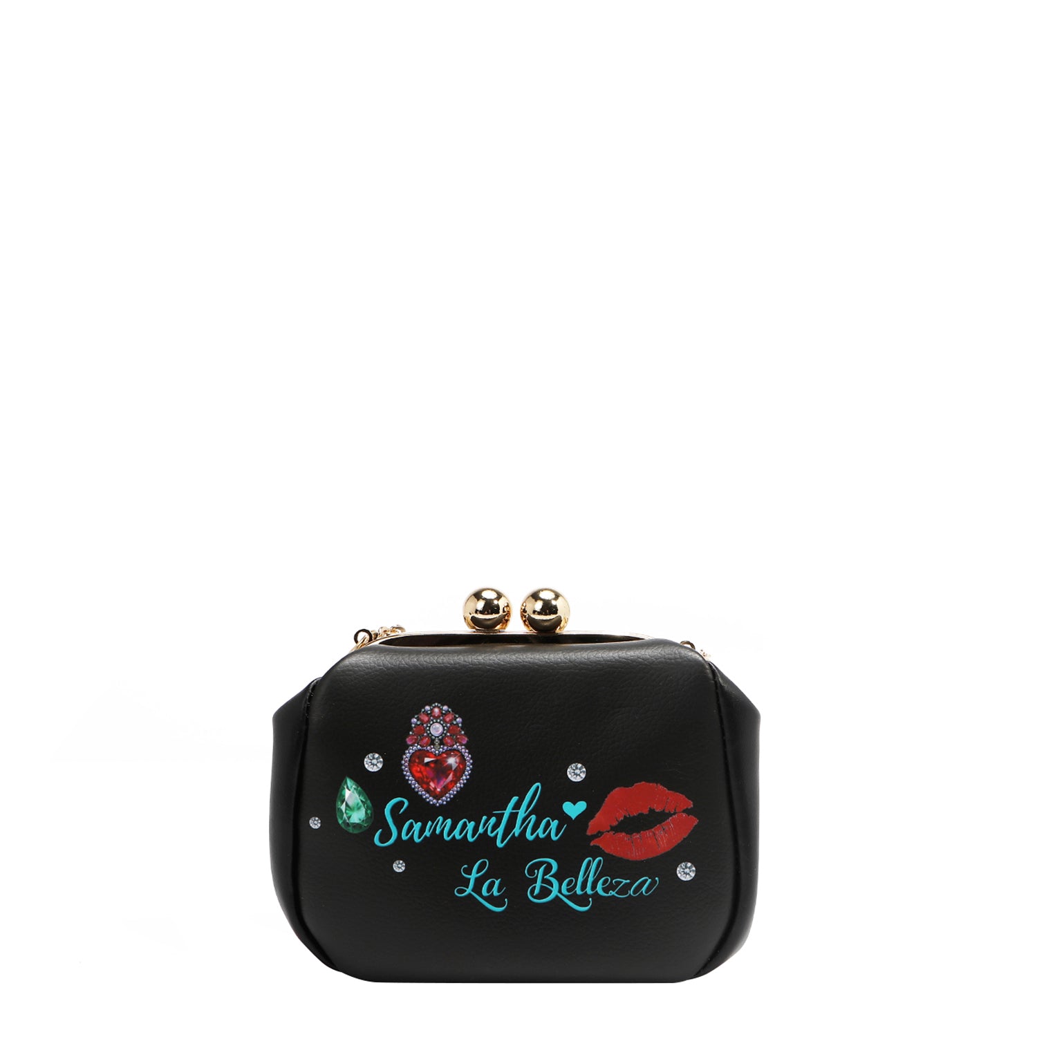 KISS LOCK CROSSBODY MINI BAG