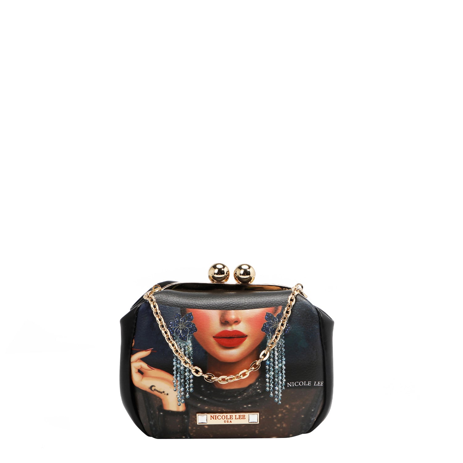 KISS LOCK CROSSBODY MINI BAG