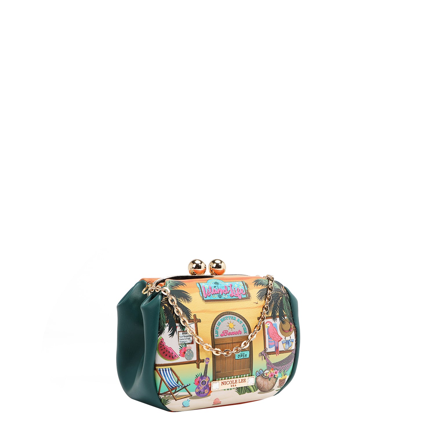 KISS LOCK CROSSBODY MINI BAG