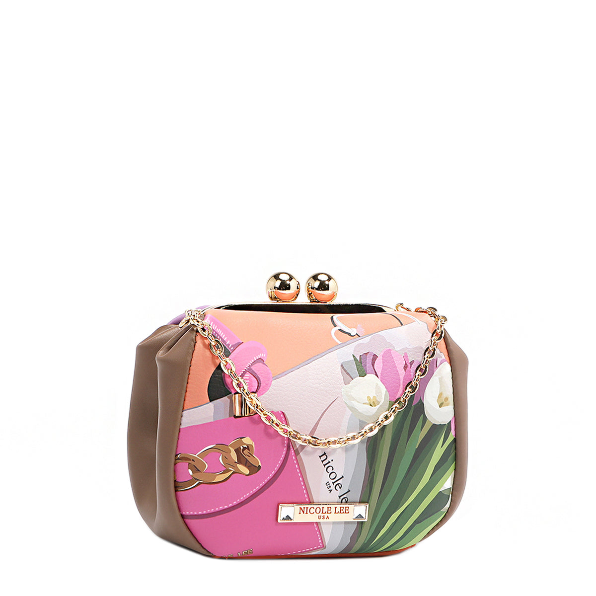 KISS LOCK CROSSBODY MINI BAG