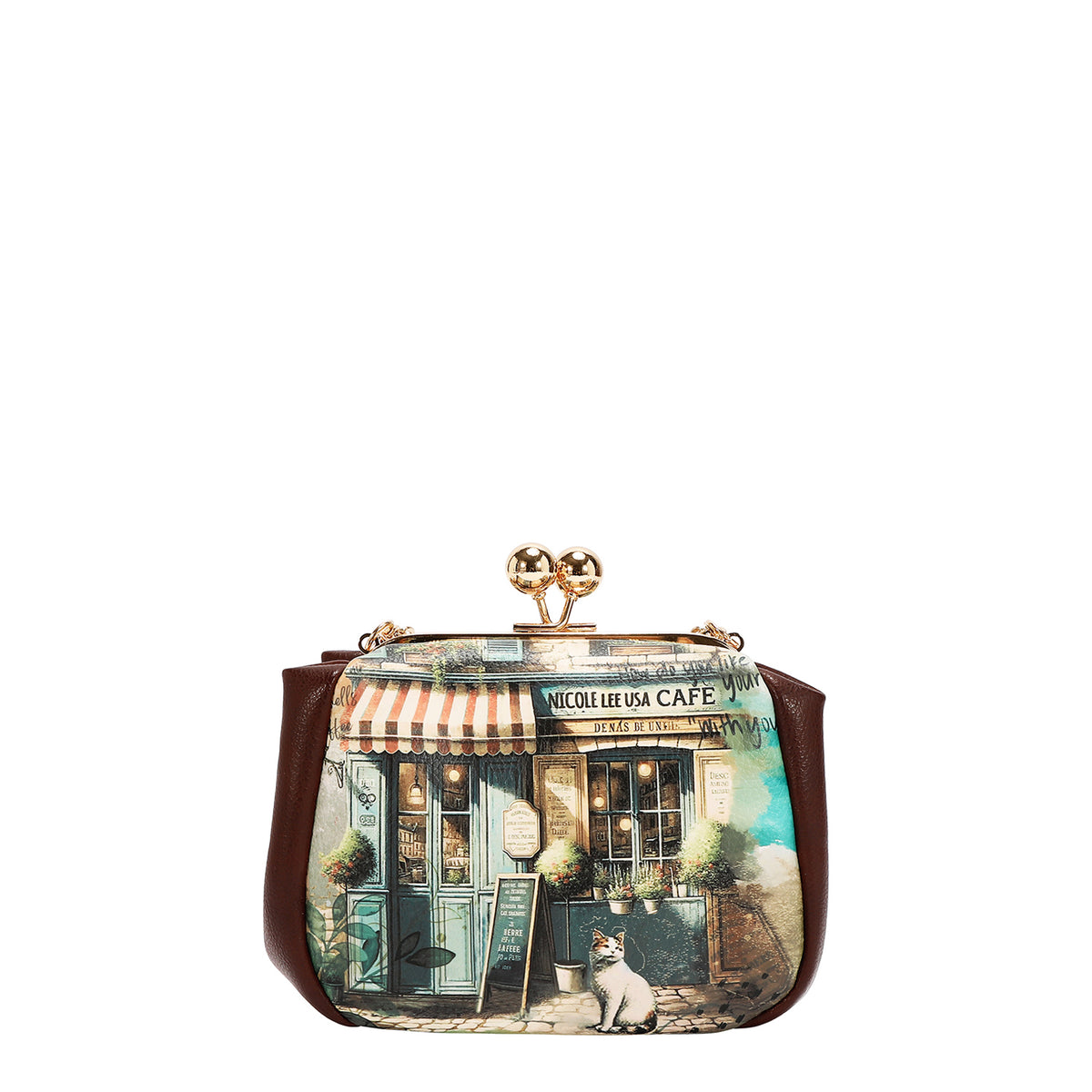 KISS LOCK CROSSBODY MINI BAG