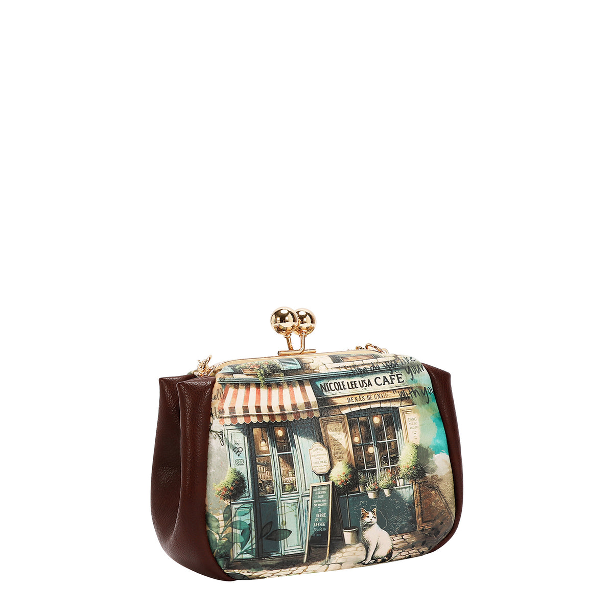 KISS LOCK CROSSBODY MINI BAG