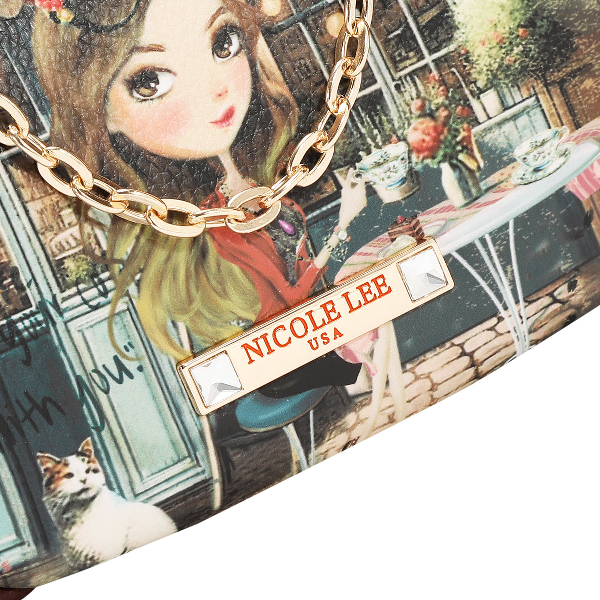 KISS LOCK CROSSBODY MINI BAG