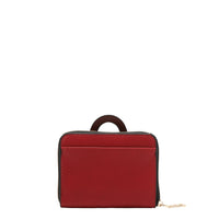 MINI COMPACT BRIEFCASE ZIP WALLET