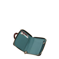 MINI COMPACT BRIEFCASE ZIP WALLET