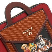 MINI COMPACT BRIEFCASE ZIP WALLET