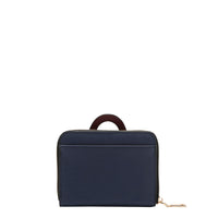 MINI COMPACT BRIEFCASE ZIP WALLET