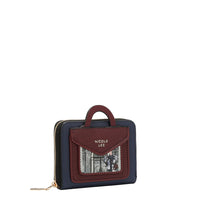 MINI COMPACT BRIEFCASE ZIP WALLET