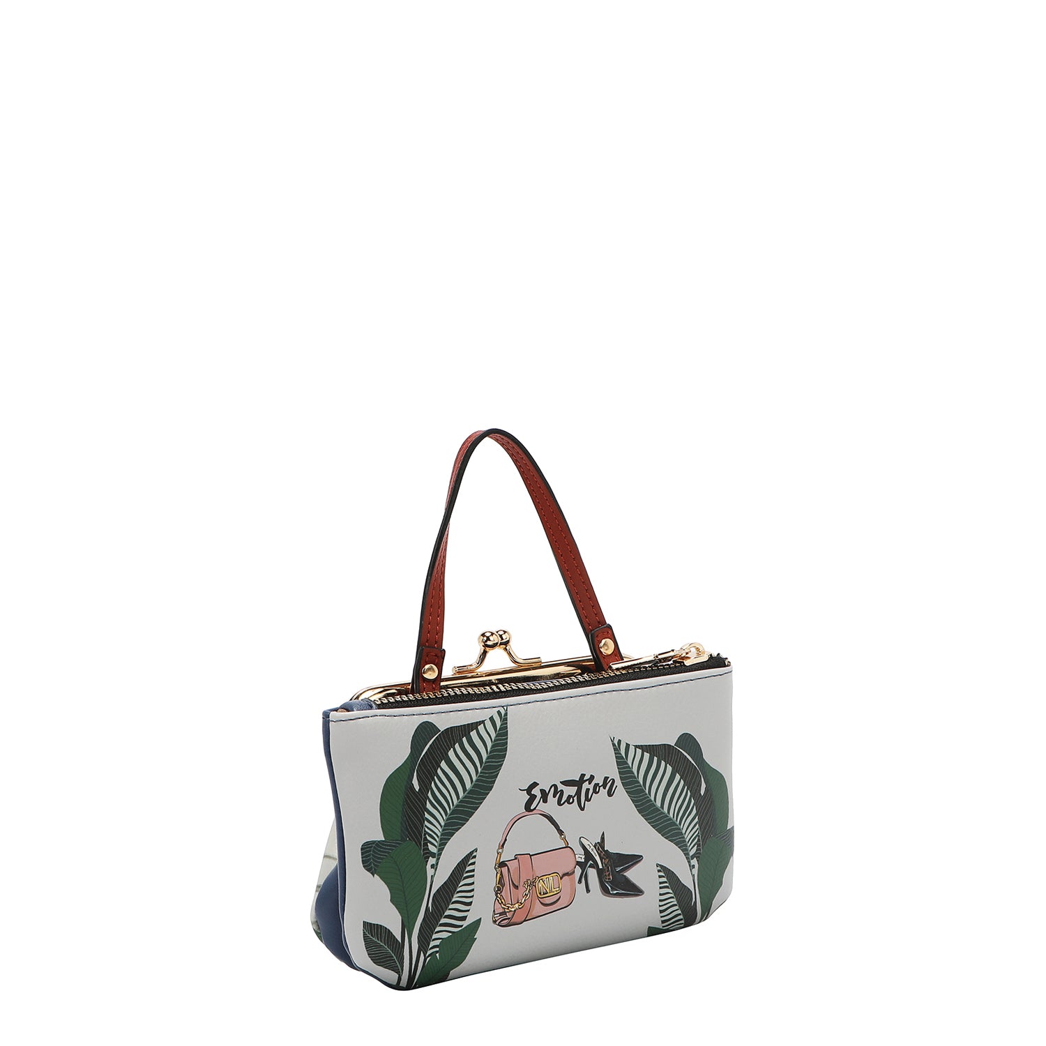 MINI FRAME TOP-HANDLE PURSE