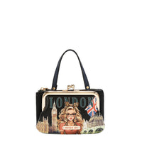 MINI FRAME TOP-HANDLE PURSE