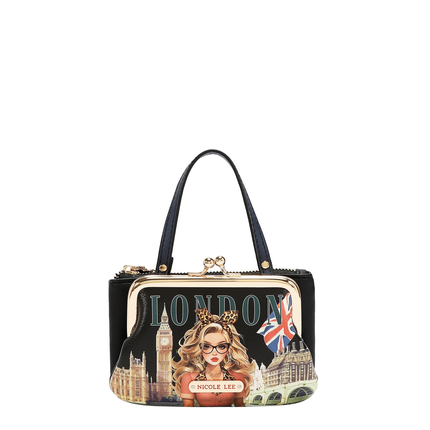 MINI FRAME TOP-HANDLE PURSE