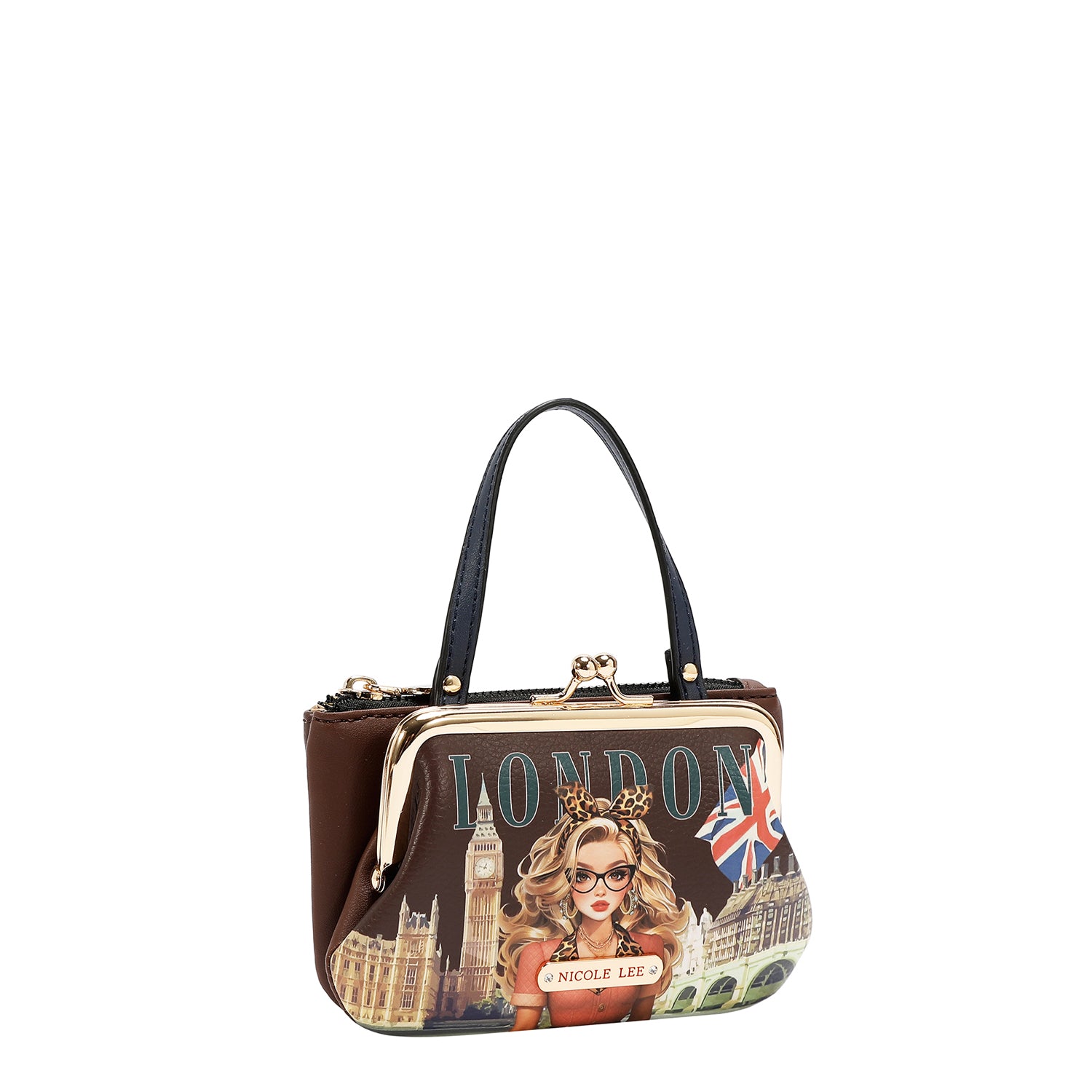 MINI FRAME TOP-HANDLE PURSE