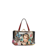 MINI FRAME TOP-HANDLE PURSE