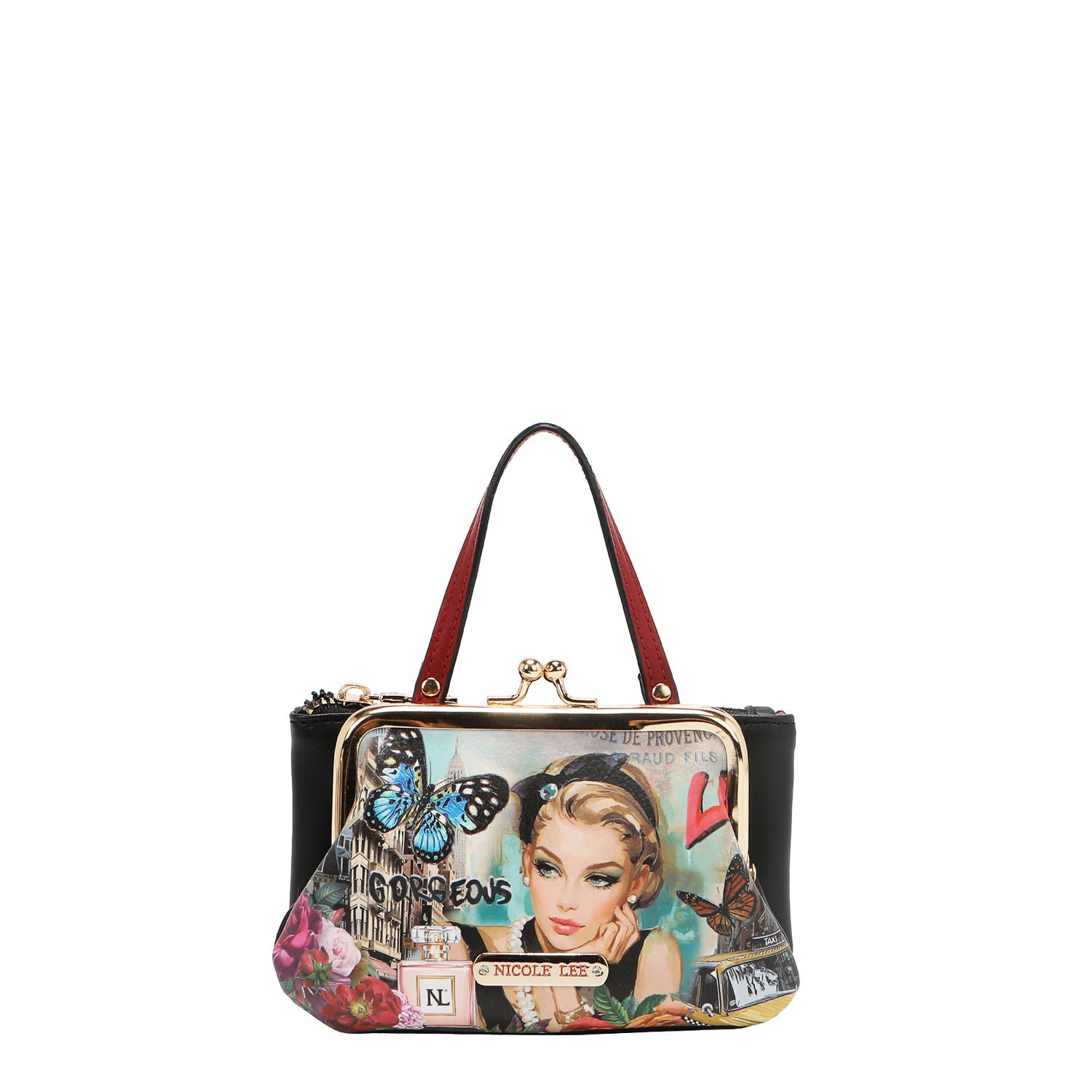 MINI FRAME TOP-HANDLE PURSE