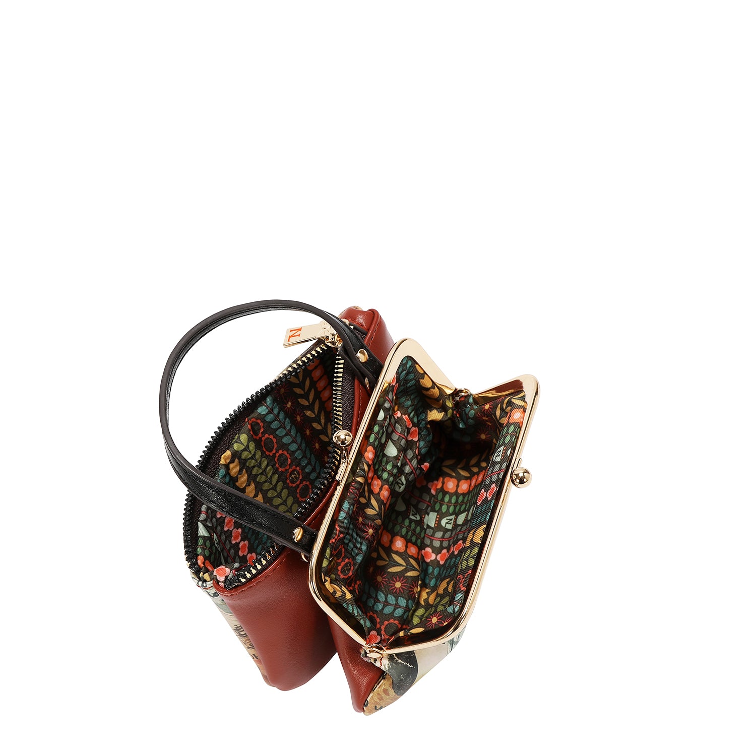 MINI FRAME TOP-HANDLE PURSE