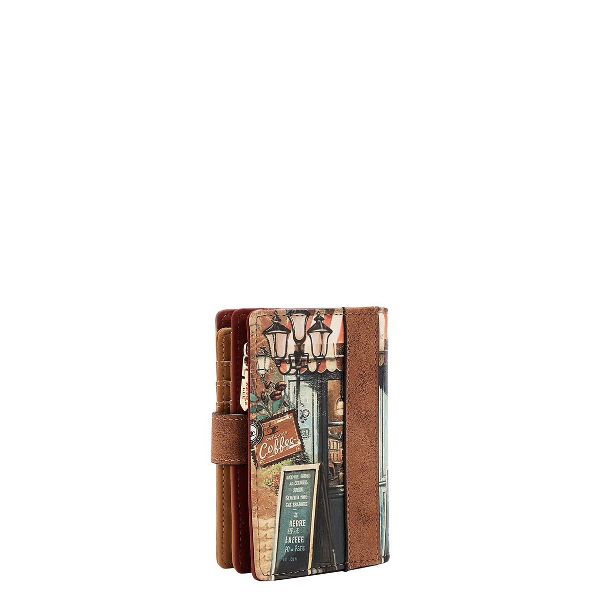 COMPACT SNAP-TAB WALLET ORGANIZER