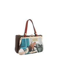 MEDIUM FRAME TOP-HANDLE PURSE