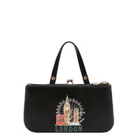 MEDIUM FRAME TOP-HANDLE PURSE