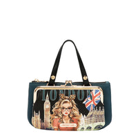 MEDIUM FRAME TOP-HANDLE PURSE