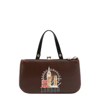 MEDIUM FRAME TOP-HANDLE PURSE