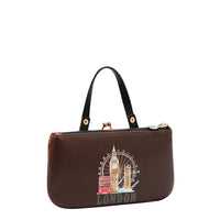 MEDIUM FRAME TOP-HANDLE PURSE
