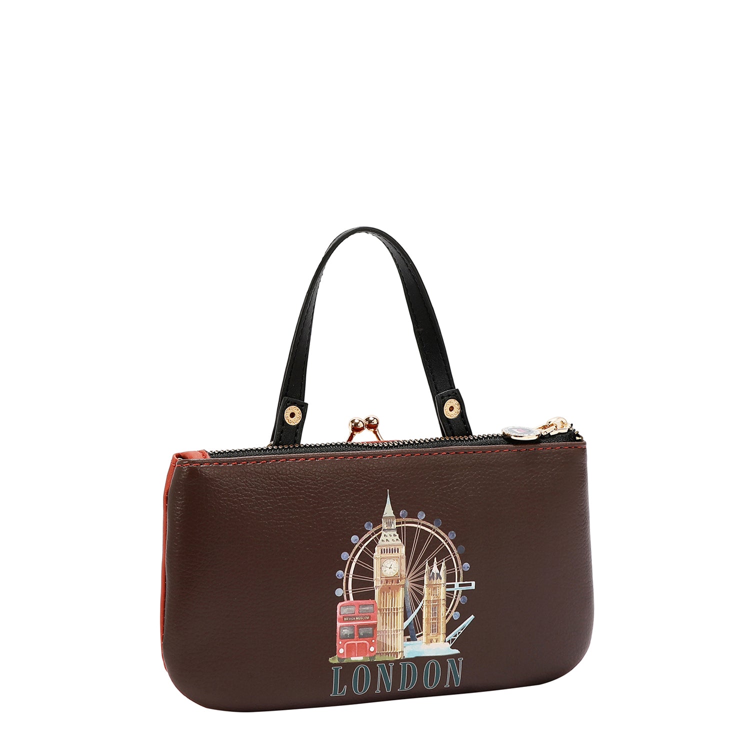 MEDIUM FRAME TOP-HANDLE PURSE