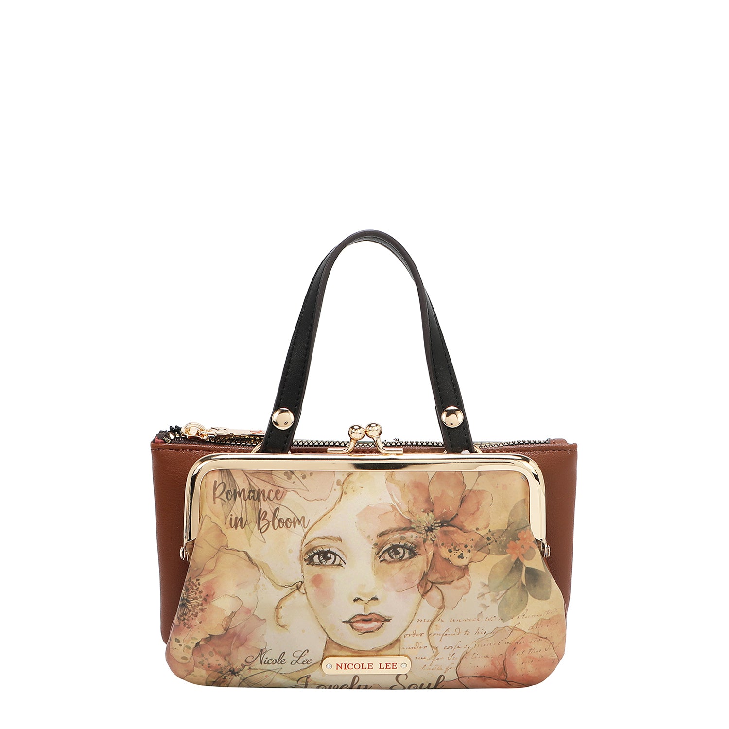 MEDIUM FRAME TOP-HANDLE PURSE
