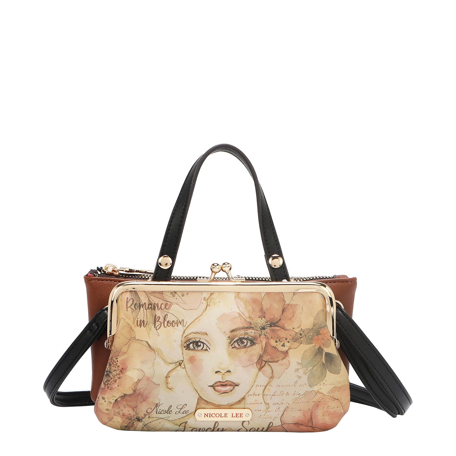 MEDIUM FRAME TOP-HANDLE PURSE