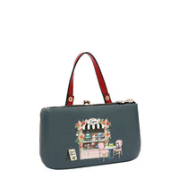 MEDIUM FRAME TOP-HANDLE PURSE