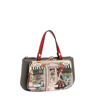 MEDIUM FRAME TOP-HANDLE PURSE