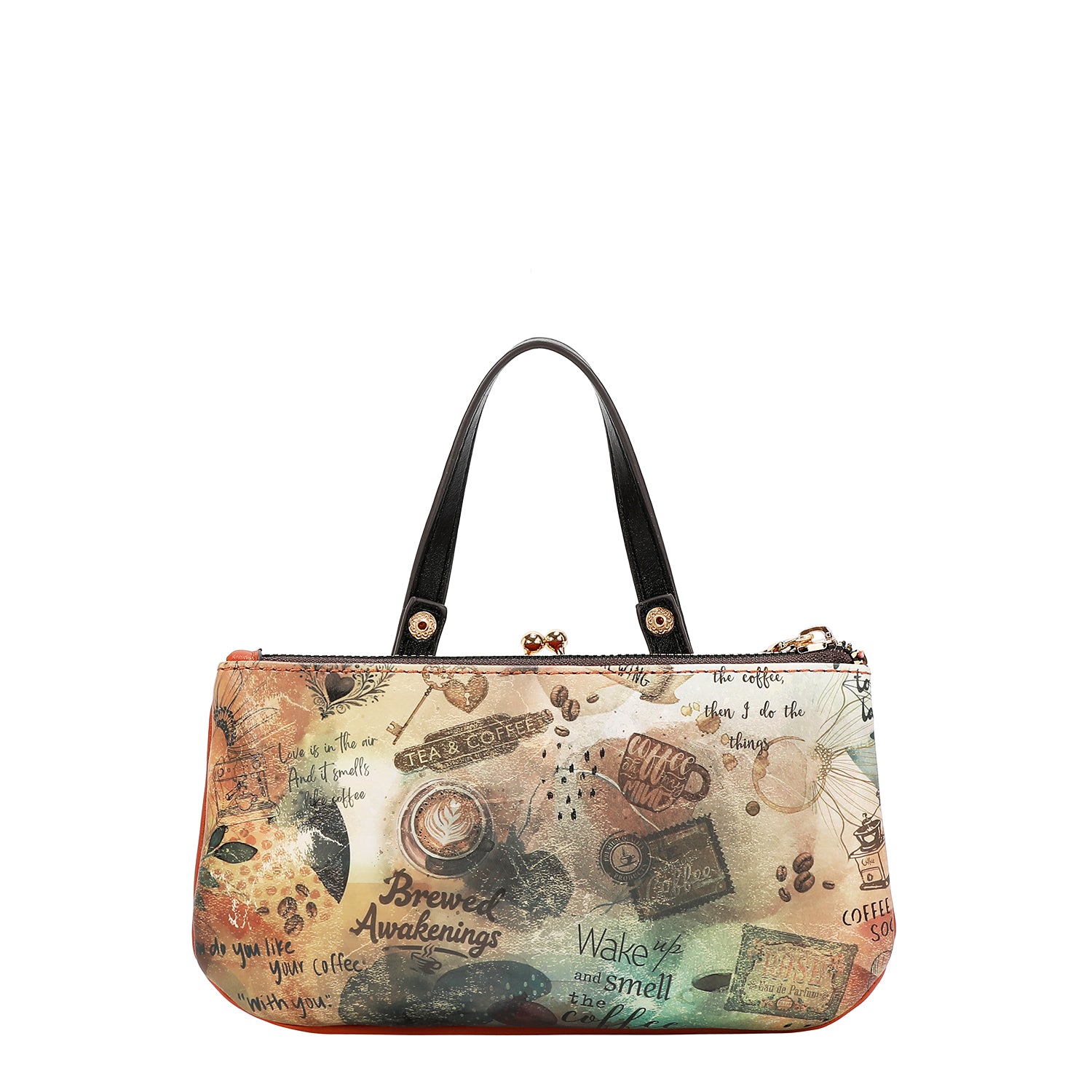 MEDIUM FRAME TOP-HANDLE PURSE