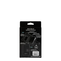 SMALL SNAP CLOSURE LAYERED WALLET