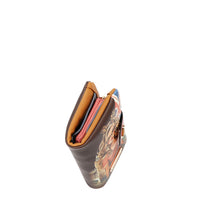SMALL SNAP CLOSURE LAYERED WALLET