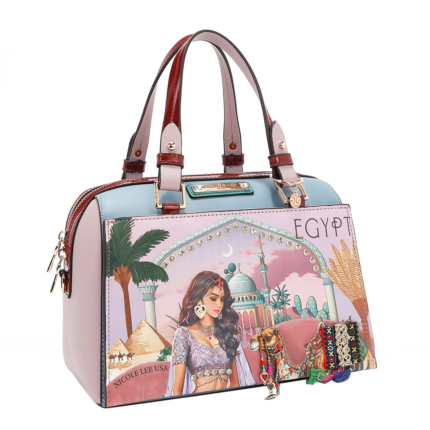 QUEEN CLEOPATRA BOSTON BAG