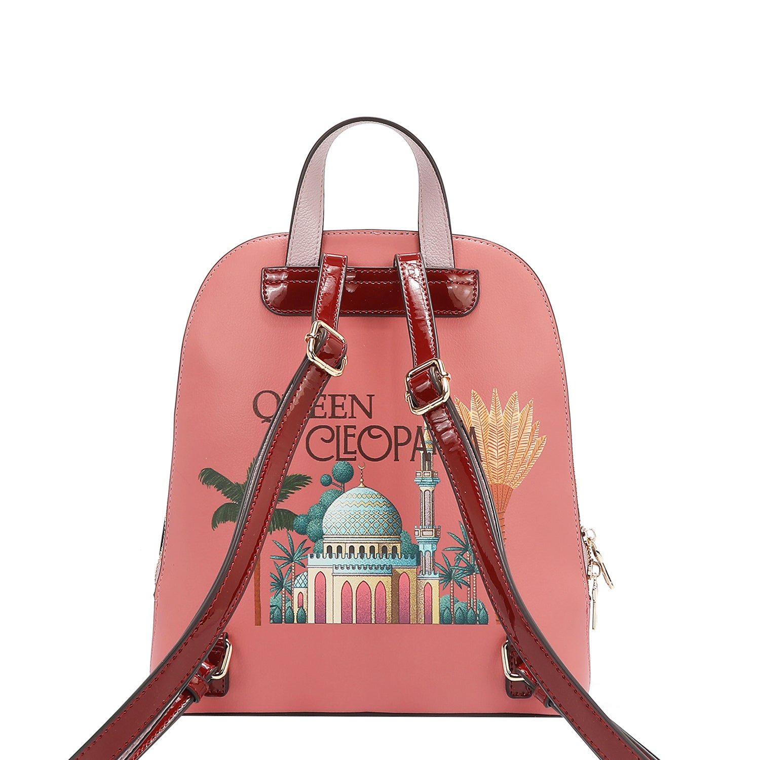 Queen Cleopatra Backpack with Adjustable, Dual Shoulder Straps