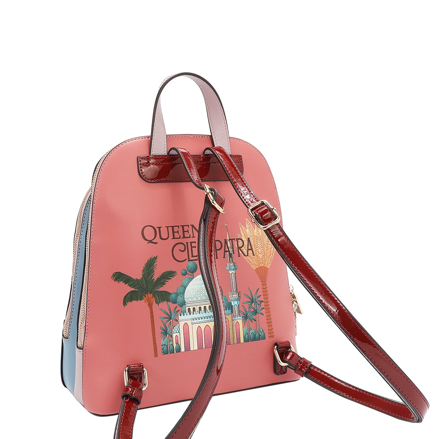 Queen Cleopatra Backpack with Adjustable, Dual Shoulder Straps