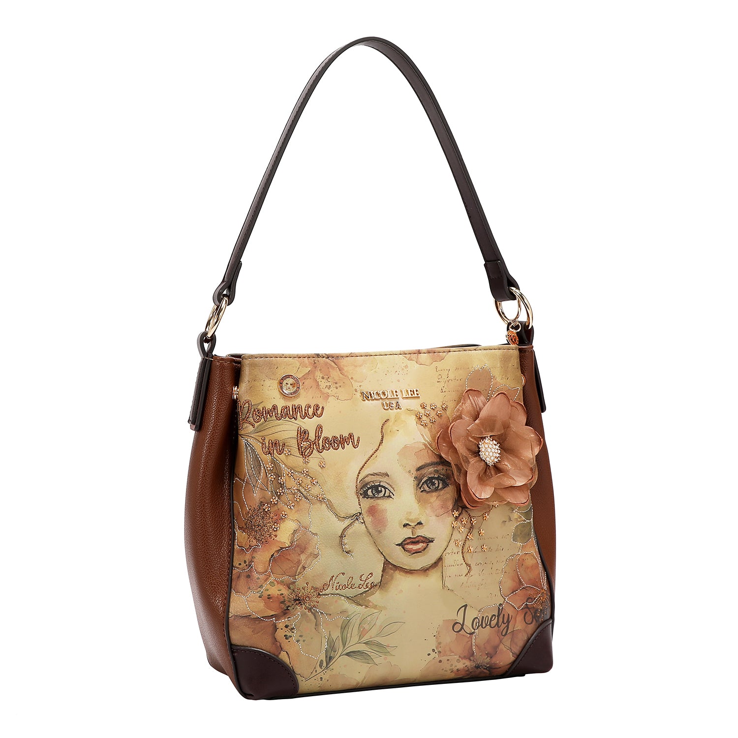 nicole The Reflection Of Love Handbag with Embellishments. – Nicole Lee
