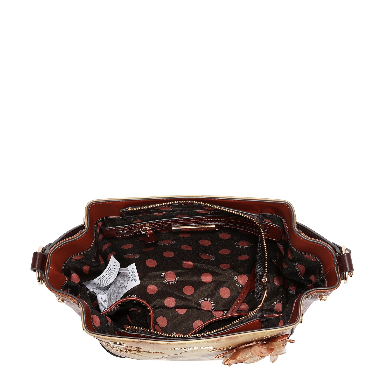 The Reflection Of Love Handbag with Embellishments. – Nicole Lee