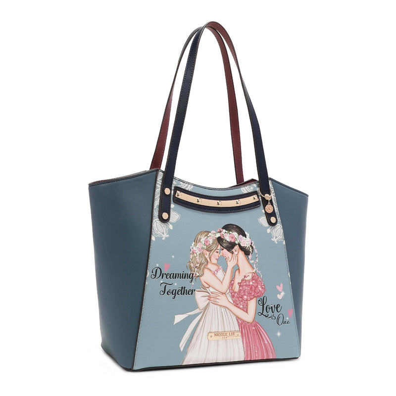 RÊVER ENSEMBLE 3 PIÈCES (Sac fourre-tout, bandoulière, portefeuille)
