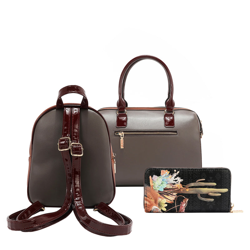 SOFIA MONTANA 3 PIECE SET (BOSTON, MINI BACKPACK, WALLET)