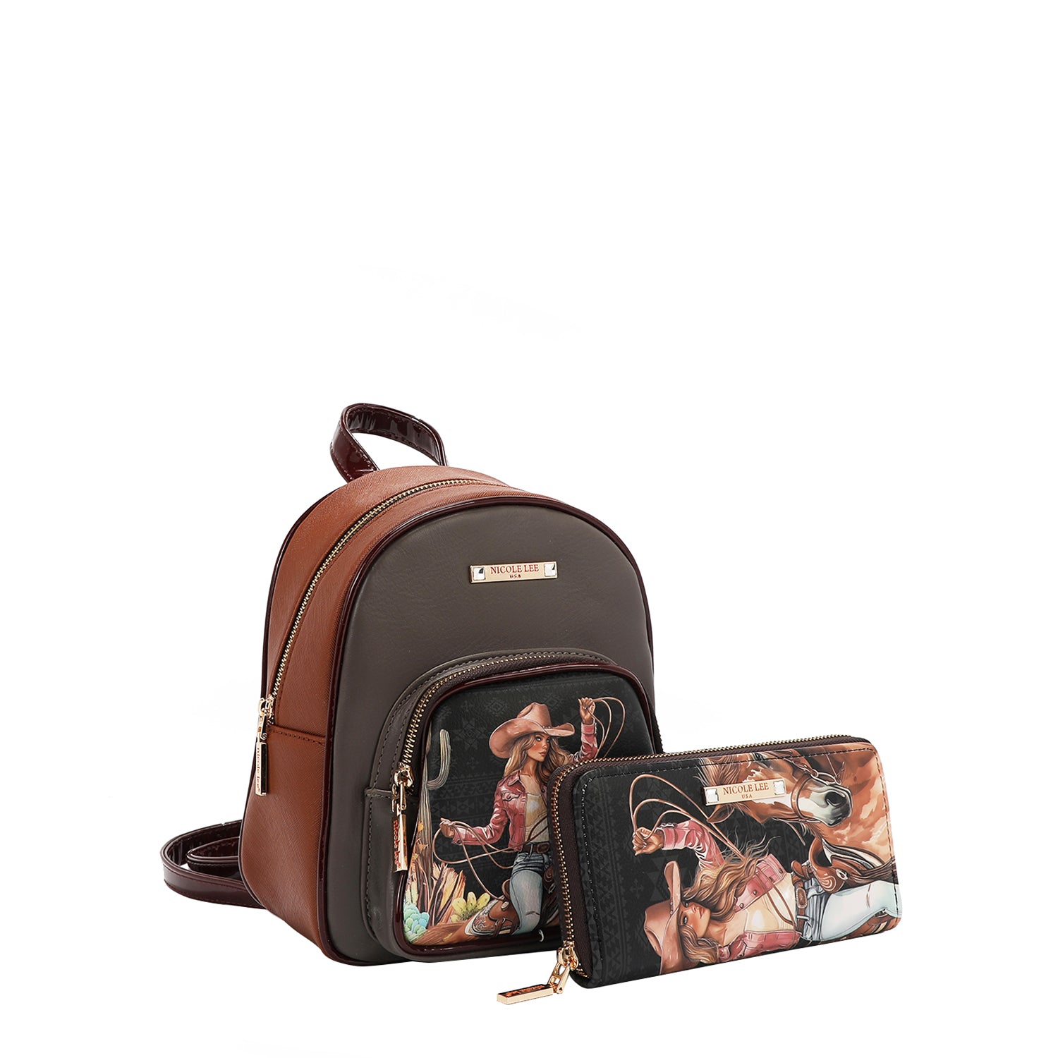 Sofia Montana 3 PIECE SET 3 Piece Set with Mini Handbag, Backpack