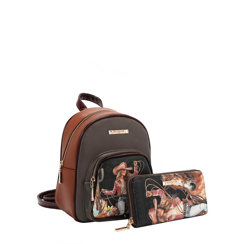 SOFIA MONTANA 3 PIECE SET (BOSTON, MINI BACKPACK, WALLET)