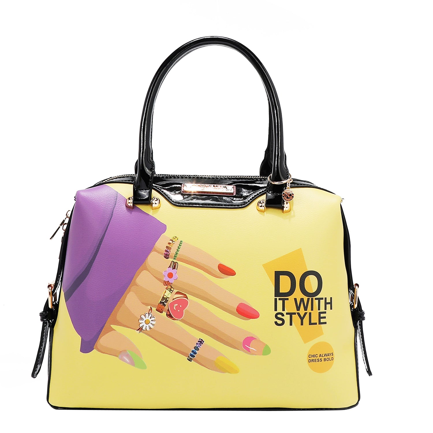 Nail Polish 3 Piece Set with Handbag, Crossbody, Wallet – Nicole