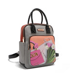 VIOLET BLOSSOM 3 PIECE SET (Backpack, Crossbody, Wallet)