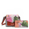 VIOLET BLOSSOM 3 PIECE SET (Backpack, Crossbody, Wallet)