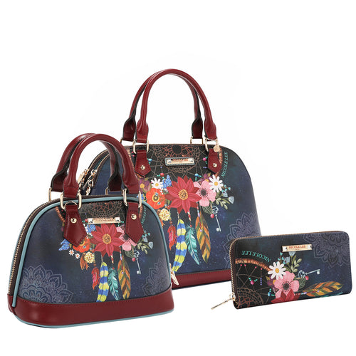 DREAM COMES TRUE 3 PIECE SET (HANDBAG, CROSSBODY, WALLET)