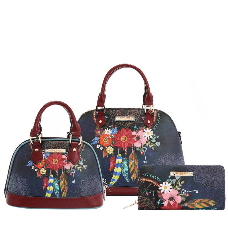 DREAM COMES TRUE 3 PIECE SET (HANDBAG, CROSSBODY, WALLET)