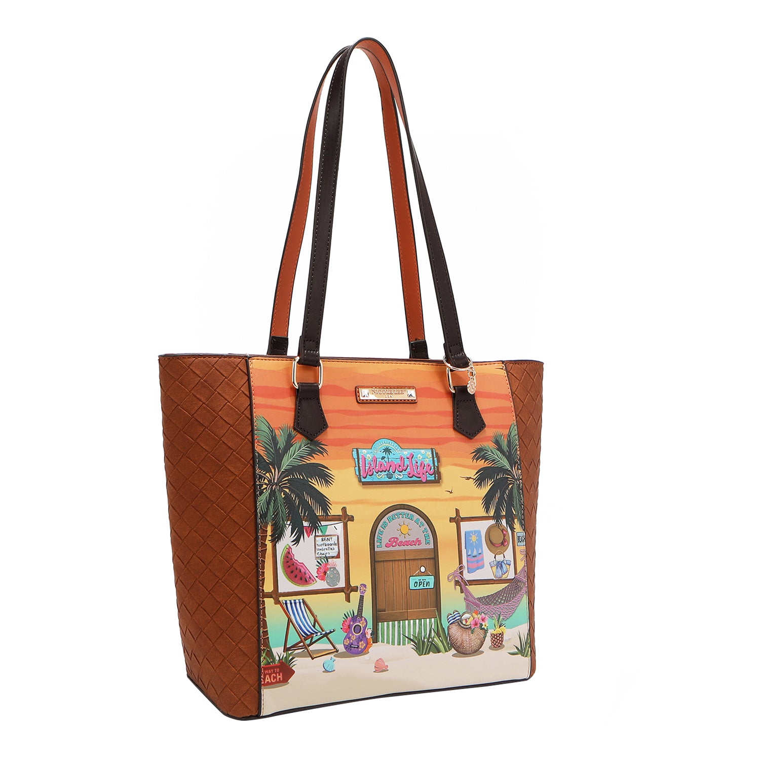 Sun And Sand 3 PIECE SET 3 Piece Set with Handbag, Crossbody