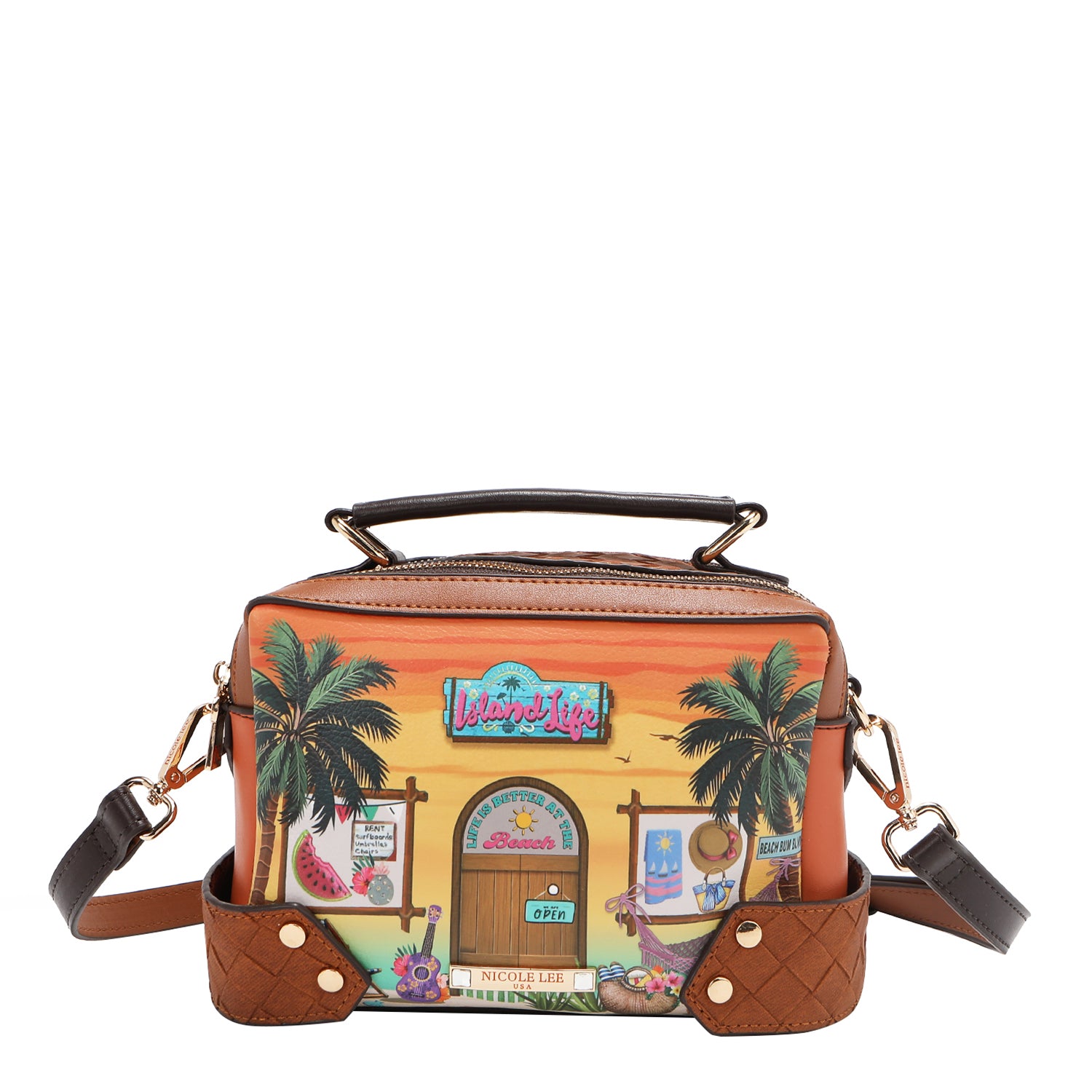Sun And Sand 3 PIECE SET 3 Piece Set with Handbag, Crossbody