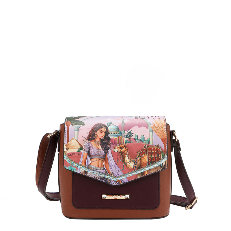 QUEEN CLEOPATRA 3 PIECE SET (BACKPACK, CROSSBODY, WALLET)